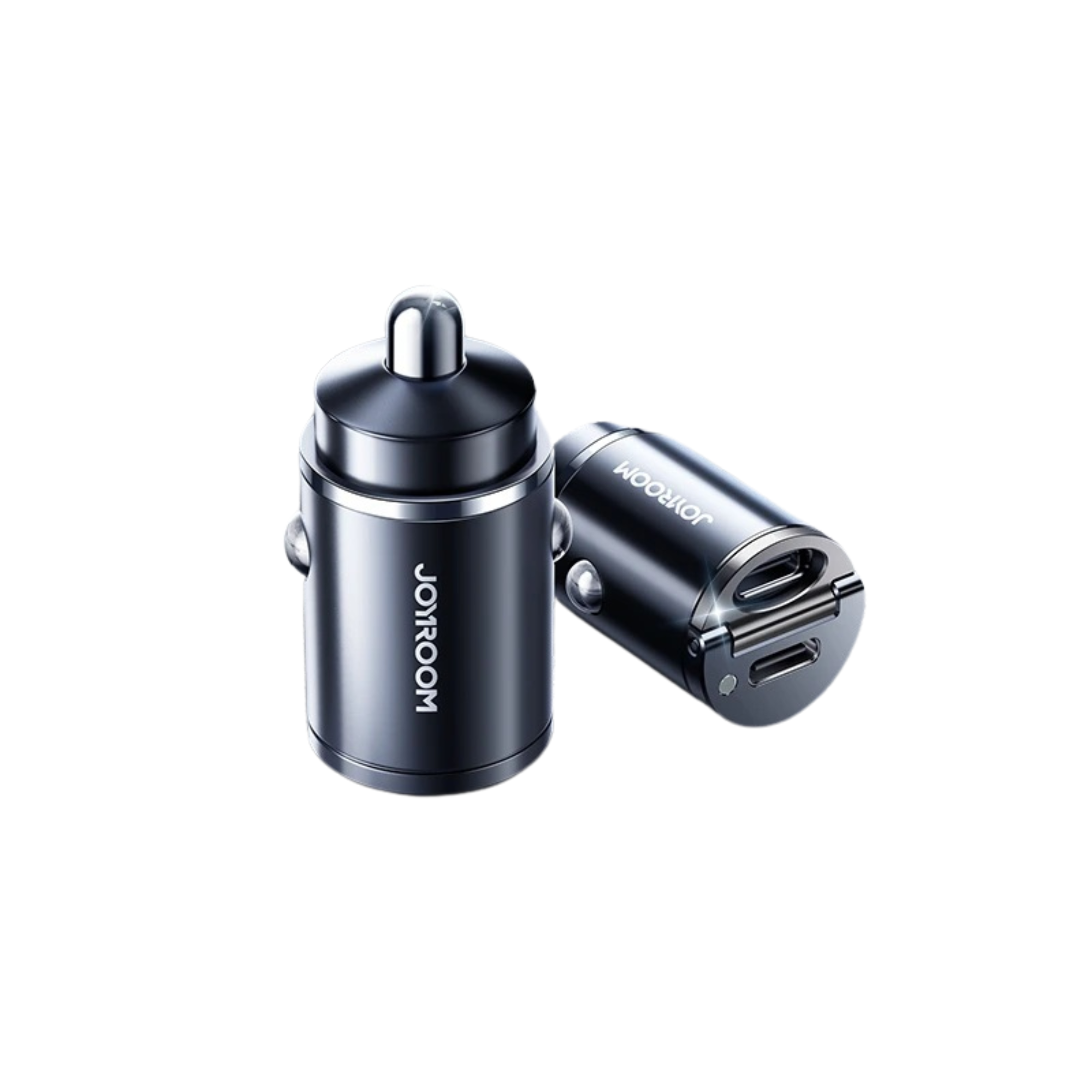 Chargeur Auto Compact – Mini Chargeur Métallique 30W Ultra-Discret