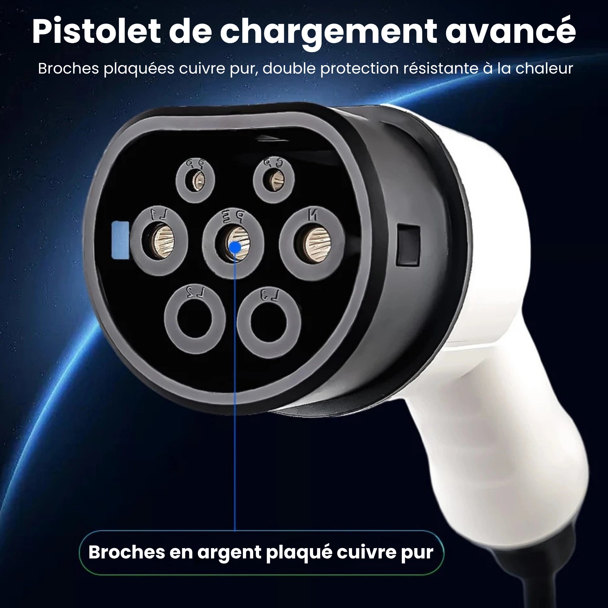 Chargeur Portable Allié 3.6kW | La Simplicité Efficace | Type 2