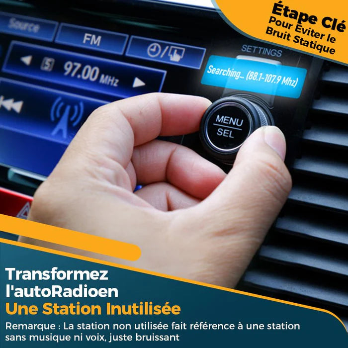 Transmetteur Bluetooth Premium – Centre Multimédia 48W avec Charge Rapide